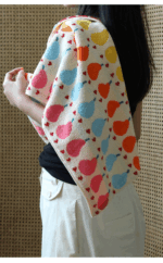 Cute Graffiti  Pears Patter Cotton Soft Face Towel for Kids Absorbent Bath Towel Comfortable Cotton Household Towel Beach Towels - Image 26