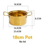 Small Hot Pot Special pot for induction cooker Self-service hotpot Single person mini One person pot Commercial soup pots - Image 7