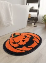 Creative Cute Bath Mat Shell/flower/Halloween Pumpkin/frog Shape Bathroom Decorative Area Rugs Water Absorbent Anti-slip Mats - Image 21