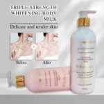 24K Gold Glutathione Whitening Body Lotion Moisturizing Brightening and Firming Body Cream – top view