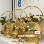 1 pcs Other Hotel Luxury Gold Chafing Dish Buffet Set 8L Hanging Serving Dishes Food Warmer Chaffing Dishes for Catering - Image 3
