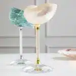 Creativity Shell Wine Glass Conch Cup Design Niche Cocktail Glass Goblet Martini Glasses Wedding Drinking Stemware Gift