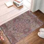 Anti-slip Bath Mat Bathroom Small Rug Shower Mat Home Decor Door Mat Kitchen Bedroom Entrance Room mats Morocco vintage