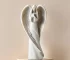 Vilead Retro Angel Figurines Resin Sculpture Stattue Living Room Home Bedroom Decoration Accessories Garden Office Desk Decor