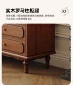 Minimalist oak wood dressing table with mirror, stool, and six drawers in a modern bedroom setting