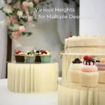 Paper Folding Dessert Table Cupcake Display Stands for Buffet Party Birthday Wedding Window Display Stand Centerpiece Decoration - Image 35