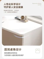 L Shaped Bookcase Integrated Computer Desk Corner Student Bedroom Home Simple Office Writing Desktop E-sports Computer Table