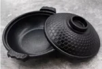 black bowl Pot aluminum alloy Cooking Casserole Japanese Stew Soup Lid Hot Pots Korean Stockpot Dish Pan Cookware not stick - Image 24