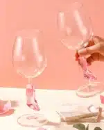 Creative Goblet Stiletto Heeled Wine Glasses Champagne Whisky Cocktail Glasses Wine Glass Drinking Cup for party wedding Set