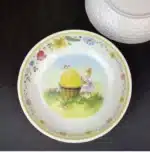 German Weibao Christmas tableware flat plate round cake mug teapot coffee cup soup salad – side view