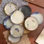 Beauty Ceramic Dinner Plate Flower Bird Japanese Pan Table Decoration Cute Bread Dessert Plates Sushi Dishes Tea Trays for