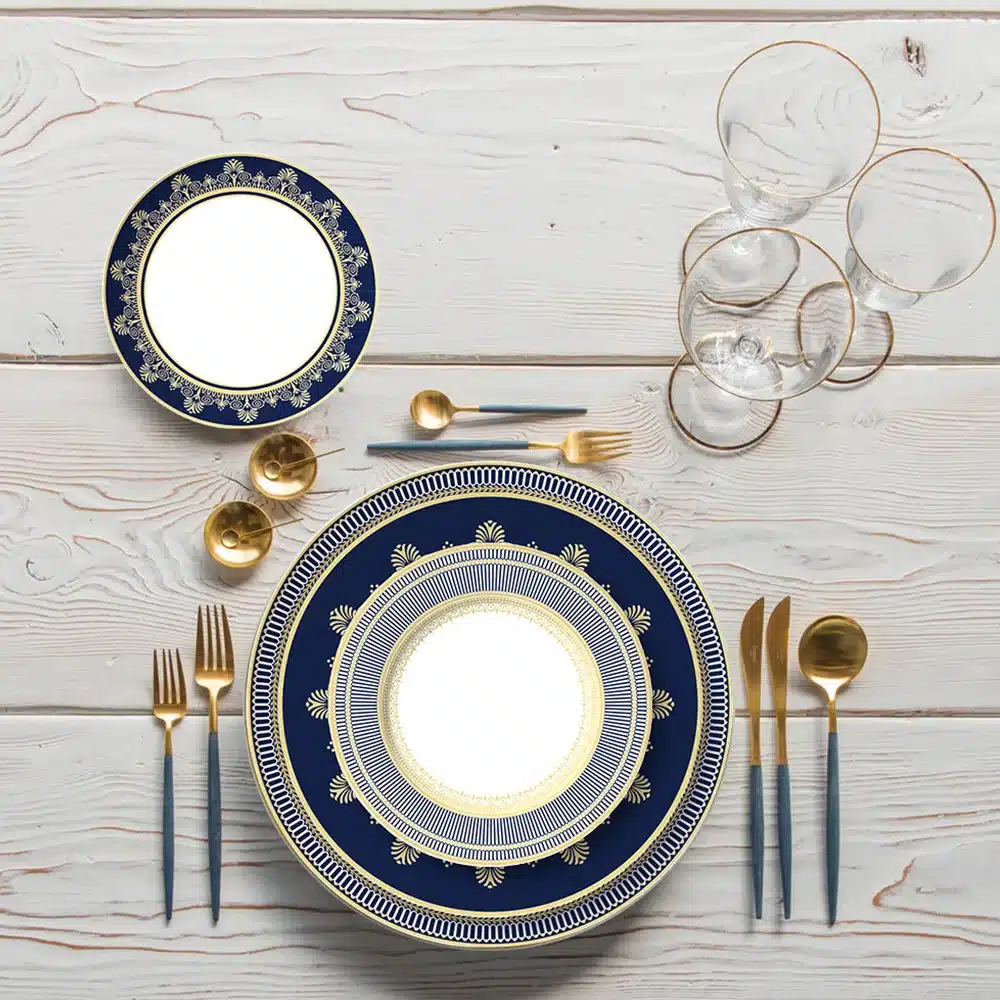 European Geometric Pattern Ceramic Dinner Plate Restaurant Hotel Tableware Bone China Dishes Steak European Geometric Pattern Ceramic Dinner Plate Restaurant Hotel Tableware Bone China Dishes Steak Pasta Plate Kitchen
