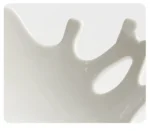 Nordic Coral Porcelain Salad Plate Abstract Irregular White Ceramic Dinner Plate Hotel Tableware Cooking Dishes Kitchen