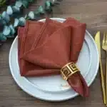 10pcs 40x40cm Cloth Napkins Washed Cotton Dinner Table Napkin Place Mats Tea Towel for Restaurant Home Wedding Party Decor