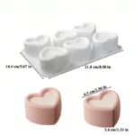 Silicone Mousse Cake Mold Square Flower Easy Using Non-stick Chocolate Dessert Baking Mold for Cake Decorating DIY Bakeware Tool - Image 11