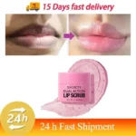 Remove Dark Lip Scrub Fast Lightening Pink Lip Exfoliating Fade Lip Line Dead Skin Moisturizer Korean Care Products Beauty
