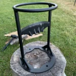 Iron Wood Splitter Metal Craft Multifunction Outdoors Strong and Durable Wood Chopper Professional Portable Garden Tools