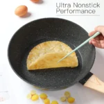 16PCS Pots and Pans Set Non Stick Cookware Set Nonstick with Cooking Set for Home Kitchen Cooking Durable Aluminum Construction - Image 4