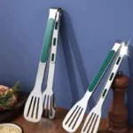 7/9/12 Inch Non-slip Food Tongs Stainless Steel BBQ Meat Salad Bread Clip Tong Barbecue Grill Buffet Clamp Kitchen Cooking