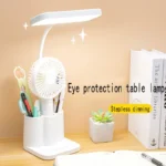 LED Folding Table Lamp Pen Holder Bedside Lamp For Children Writing Lamps Bright Office Desk Study Lamp Reading Eye