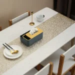 1.5m Creative Hollowed Out PVC Table Runner Melon Seed Table Flag Dining Table Decor Food Mat Anti Scalding Insulation Table Mat - Image 18