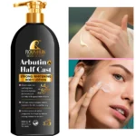 Arbutin HALF CAST Body Lotion sun cream 2-in-1 refreshing moisturizing and non greasy body lotion sunscreen – base detail