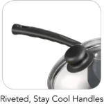 Primaware Non-stick Cookware Set, 10 Piece – side view