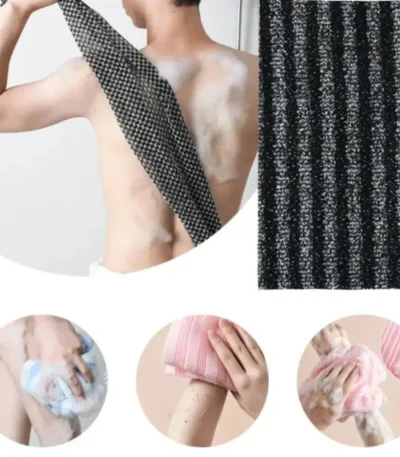 Washcloth for Shower Personal Care Bath Towel Northeast Mens Womens Exfoliating Silver Ion Multi Function Foaming Extra
