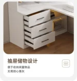 L Shaped Bookcase Integrated Computer Desk Corner Student Bedroom Home Simple Office Writing Desktop E-sports Computer Table