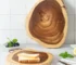 Large acacia wood butcher block chopping board with juice groove and handles
