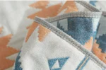 Cotton Gauze Hand Towel for Children and Adults, Face Towel, 35*75 cm, High Quality, 2 pcs, 3 pcs, 5 pcs – side view