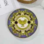 Vintage Ceramic Dinner Plate 8 Inch 10 Inch Creative Bone China Western Steak Dessert Salah Plate Kitchen Party Gift Box Set