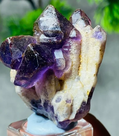 Mexico Natural Vera Cruz Amethyst Rough Crystal Quartz Specimen Healing Energy Stone For Home Desk Decor Precious Gift
