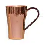 Copper Coffee Mug Handmade Pure Copper Cup 400ml Water Mug Drinkware For Tea Large Drinking Cup Fast Shipping – side view