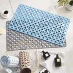 Shower Bath Mat Environmental Protection Tasteless TPE Toilet Household Bathtub Bathroom Hollow Hydrophobic Thicken AntiSlip