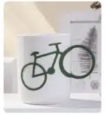 1pc Bike-Shape Bathroom Food-Safe PP Cup Toothbrush Holder Mug Unbreakable And Reusable Gargle Cups Bathroom Mouthwash Mugs