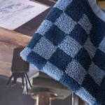 The new spell color restoring ancient ways the checkerboard long-staple cotton towel wash a face to face towel bath towel - Image 2