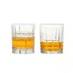 Lead-Free Glass Cup Household Wine Glass Set Large Beer Steins Distilled Beverage Wine Set – styled in a modern Tabletop