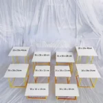 Wedding Dessert Table Display Rack Cake Stand Buffet Candy Bar Banquet Tea Break Props Stage Cupcake Juice Drinks Holder 12-26pc - Image 8
