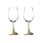 Creative Enamel Crystal Goblet Glasses for Champagne Glass Cup Set Luxury Glass Cups Glasses of Wine Wineglass Vintage