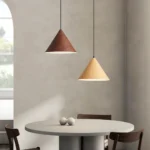Nordic Wood Pendant Lights Modern Hanging Lamp Shade Kitchen Living Room Indoor Lighting Fixtures E27 Loft Vintage