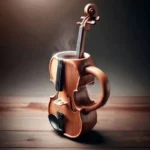 New Unique Musical Instrument Coffee Mug Creative 3D Saxophone Violin Cup Novel Mugs Milk Cup High-End Gift Desktop Ornaments