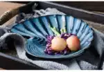 Creative Kiln Transformation Ceramic Plate Restaurant Homestay Special Tableware Personalized Shell Plate Conch Plate