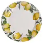 Creative Lemon Plate Ceramic Fruit Dish Ins Style Home Dining Thai Restaurant Tableware – top view