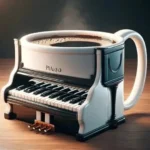 New Unique Musical Instrument Coffee Mug Creative 3D Saxophone Violin Cup Novel Mugs Milk Cup High-End Gift Desktop