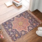 Anti-slip Bath Mat Bathroom Small Rug Shower Mat Home Decor Door Mat Kitchen Bedroom Entrance Room mats Morocco vintage