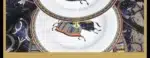 European Style Ceramic Double Layered Tray Fruit And Candy Plate Afternoon Tea Cake Stand Three Tier Dessert Holder Serving
