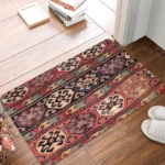 Anti-slip Bath Mat Bathroom Small Rug Shower Mat Home Decor Door Mat Kitchen Bedroom Entrance Room mats Morocco vintage