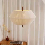 Wabi Sabi Hemp Rope Rattan Led Pendant Light For Living Room Dining Room Bar Hotel Wood Chandelier Hanging Lamp Fixture