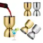 20/40ml Cocktail Bar Stainless Steel Jigger Double Spirit Measuring Cup For Home Bar Party Club Accessories Barware Tools